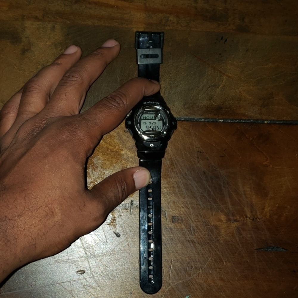 Baby G Shock watch perfect condition.